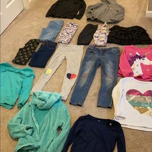 Girls size 7 fall/winter bundle